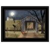 Trendy Decor 4U "Sleepy Hollow Bridge" Framed Wall Art, Modern Home Decor Framed Print for Living Room