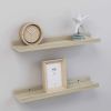 Wall Shelves 2 pcs Sonoma Oak 15.7"x3.5"x1.2"