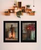 Trendy Decor 4U "Country Candlelight Collection" Framed Wall Art, Modern Home Decor Framed Print for Living Room