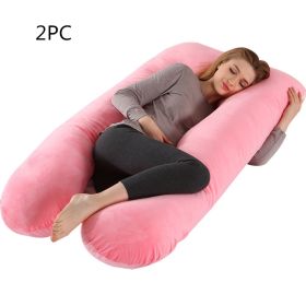 U-shape pillow (Option: 140x80cm-Only case-2PC S3)