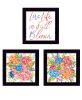 Trendy Decor 4U "Live Life in FULL Bloom!" Framed Wall Art for Living Room, Wall Art Print for Home Decor, Bedroom Wall Art by Heidi Kuntz